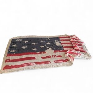 Patriotic American Flag Scarf/Wrap